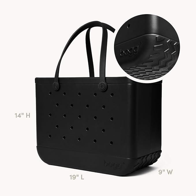 BOGG BAG Original Large Tote – 19” x 14” x 9” – Durable, Washable, Tip-proof – Beach, Pool, Boat, Work, Sports