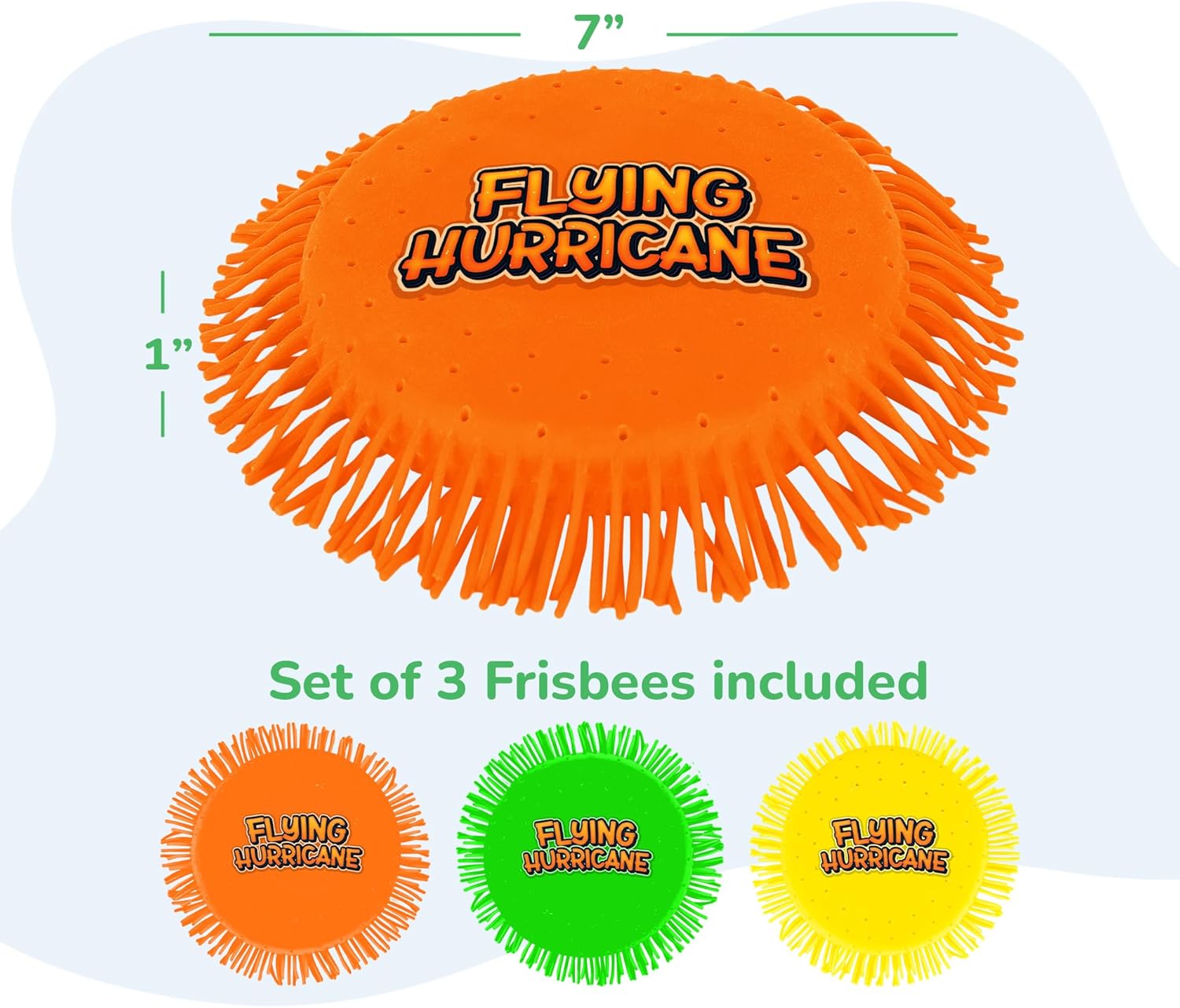 ArtCreativity Soft Water Frisbees for Kids, Soft Sports Discs (3 Pack), Beach Water Toys & Swimming Pool Toys for Kids, Backyard Fun Toy & Outdoor Summer Games, Birthday Gifts for Boys & Girls